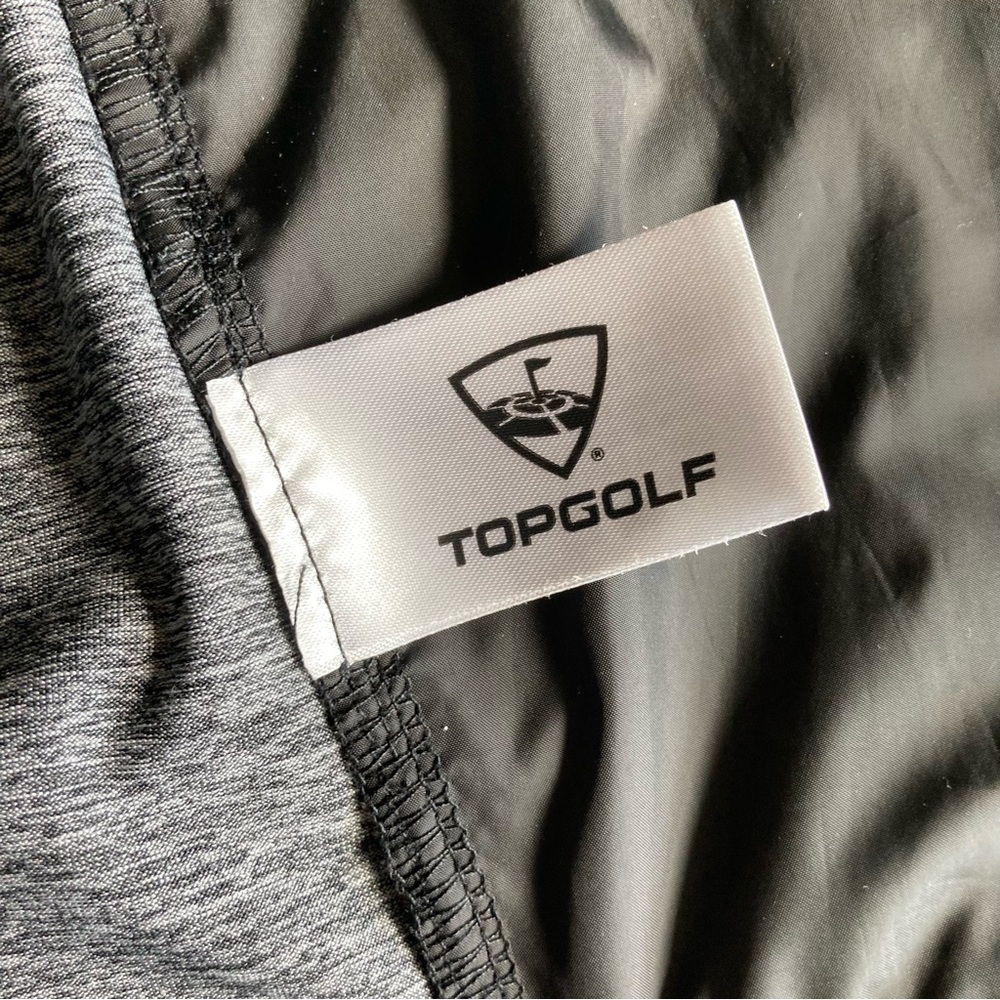 Women's Topgolf Black and Gray Lightweight Jacket Small - Picture 8 of 9